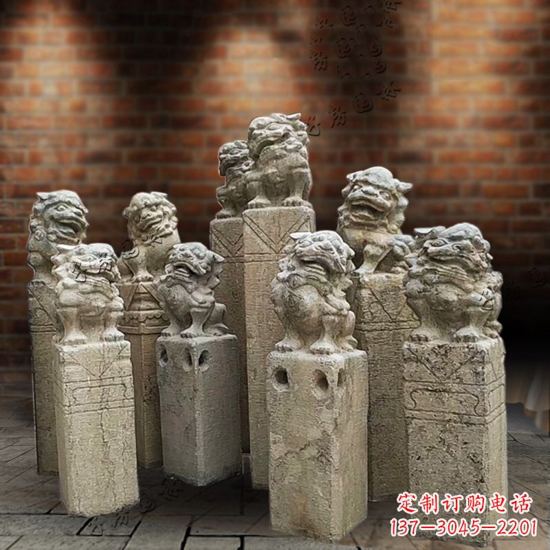 保定仿古栓马雕塑