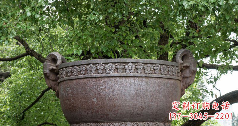 保定中领雕塑仿古水缸铜雕
