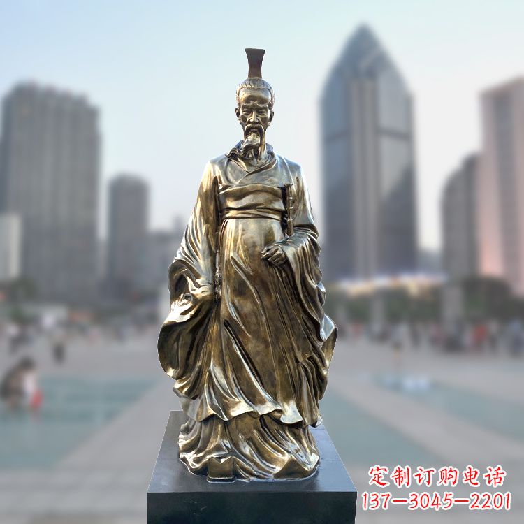 保定专业定制屈原雕像