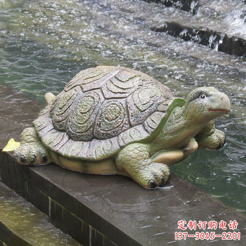 保定艺术精美 含蓄细腻的乌龟雕塑摆件