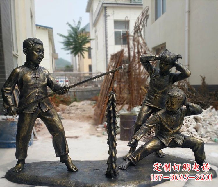 保定精美儿童铜雕,为孩子们带来欢乐