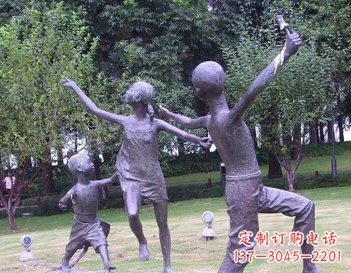 保定可爱儿童雕塑