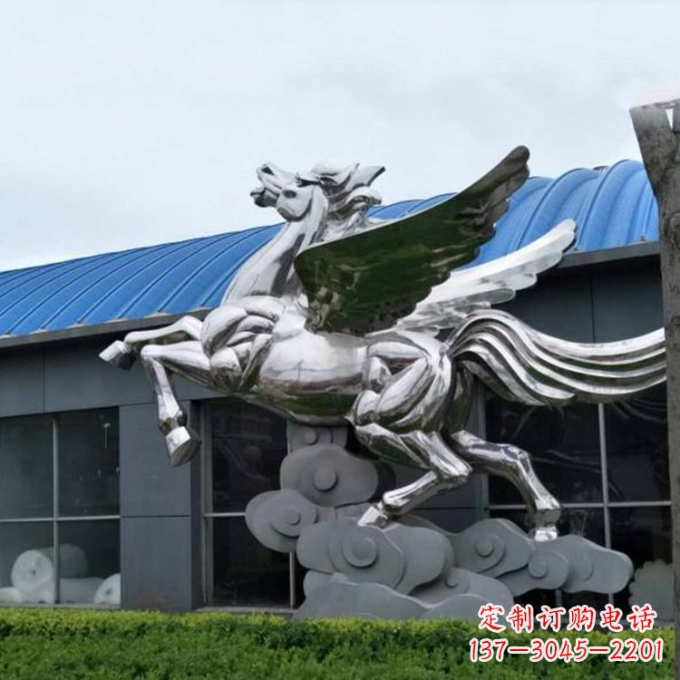 保定镜面不锈钢动物雕塑