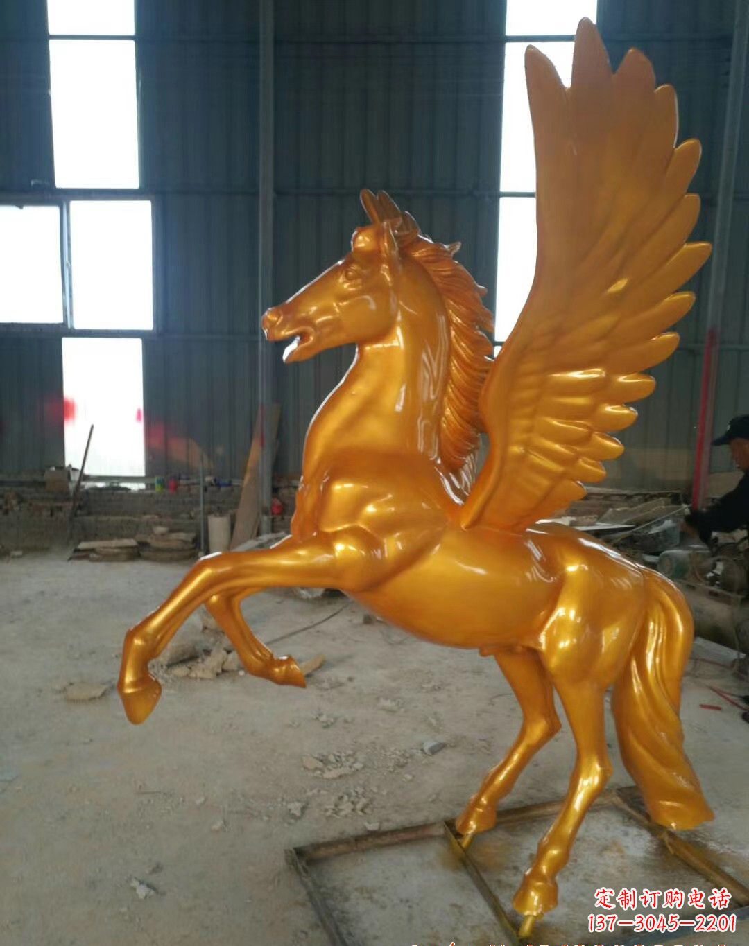 保定飞马铜雕——精美的马雕塑
