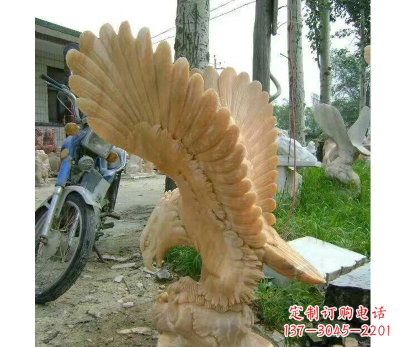 保定精美老鹰雕塑,让你的室内装饰更加完美