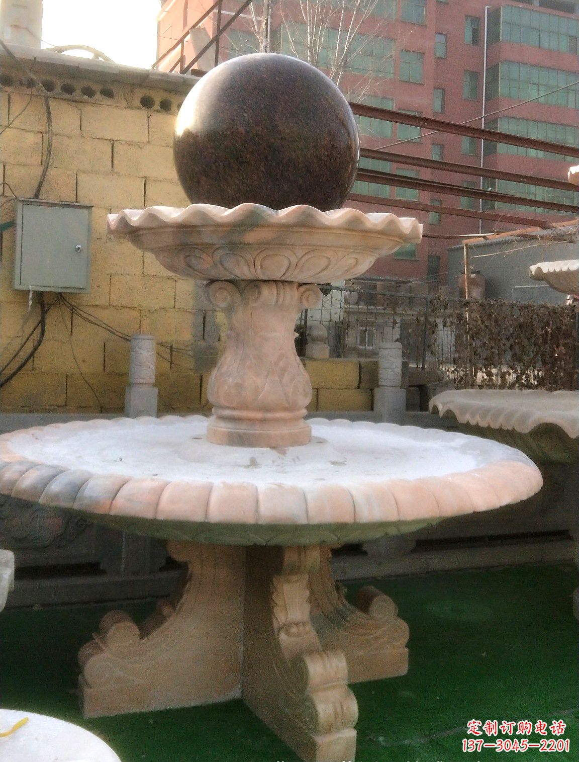 保定专业定制风水球雕塑