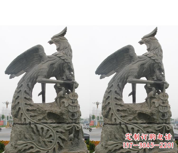 保定凤凰石雕