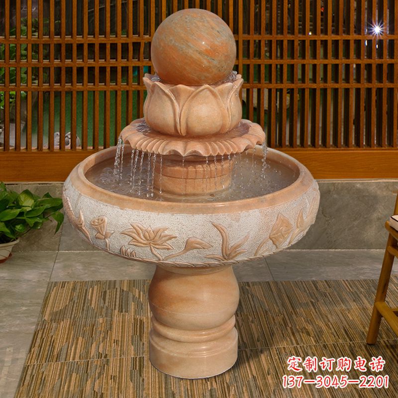 保定领雕塑涪陵悬浮风水球雕塑