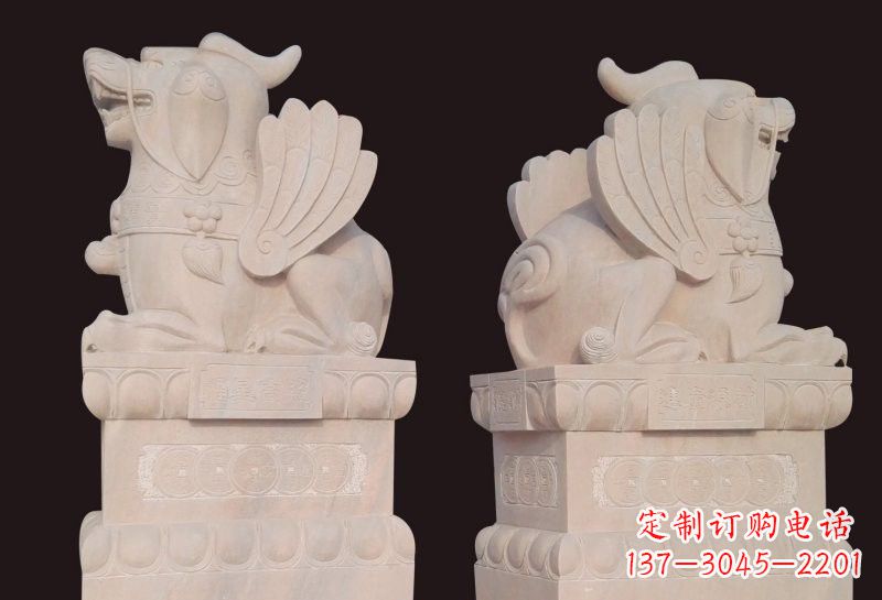保定福星象征吉祥幸福高照貔貅石雕