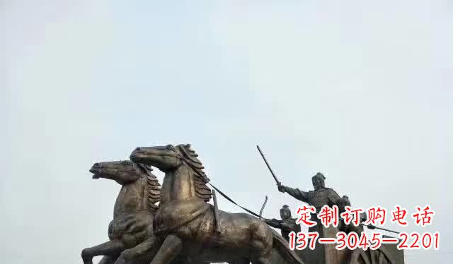 保定文艺复兴风格马车雕塑