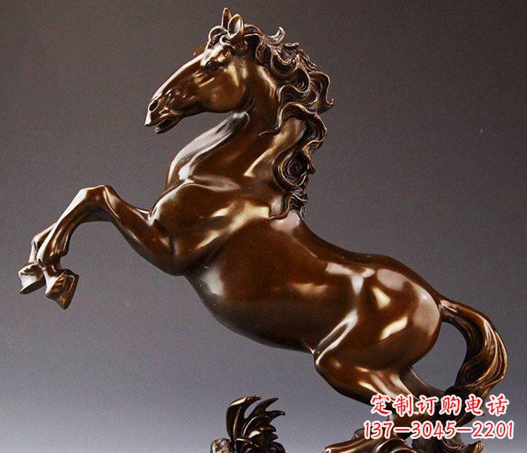 保定青铜马头雕塑