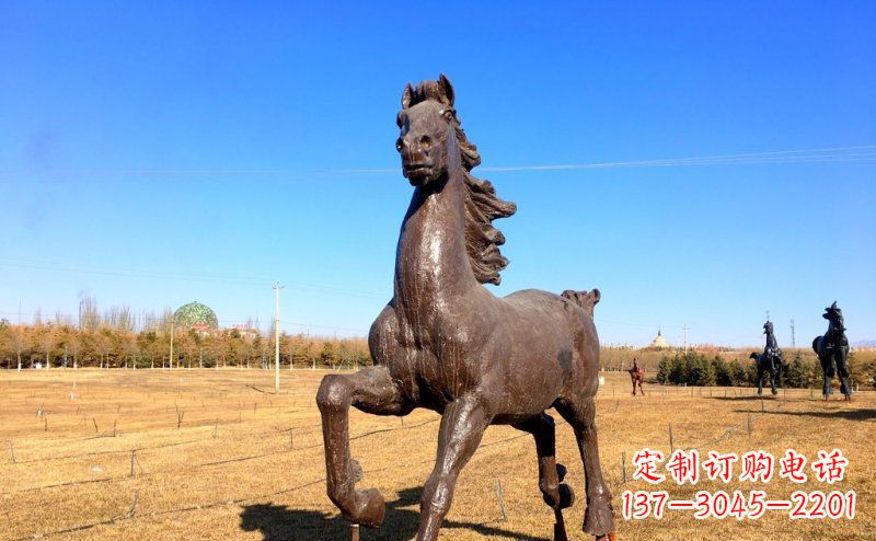 保定精美大型动物雕塑