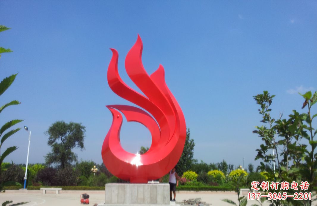 保定精美绝伦的凤凰不锈钢抽象雕塑