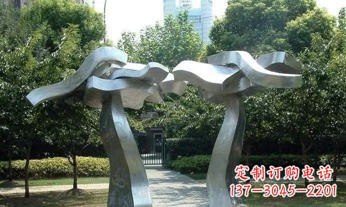 保定不锈钢拱门定制雕塑