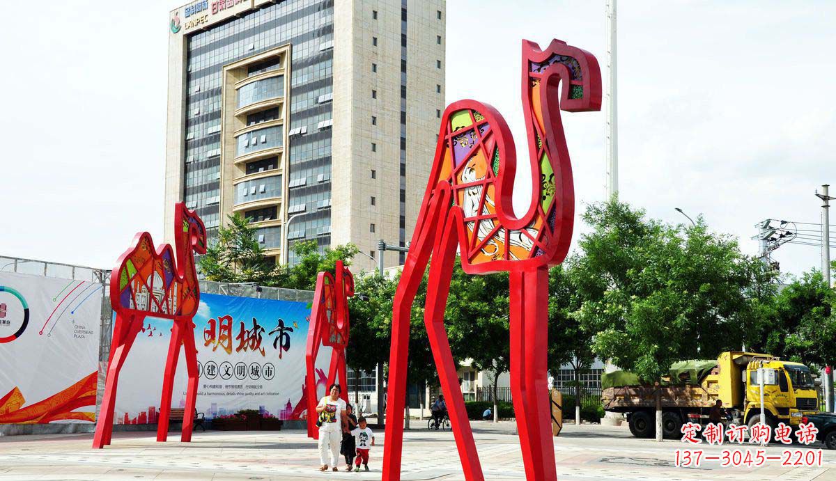 保定欣赏经典之美,拥有完美的高端骆驼雕塑