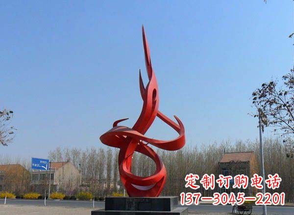 保定不锈钢火苗经典建筑雕塑