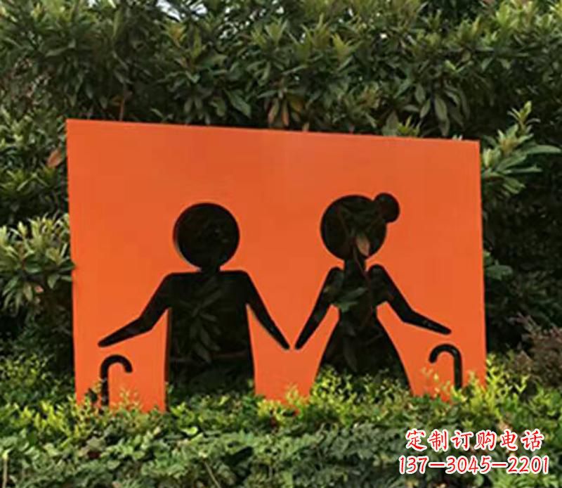保定儿童剪纸不锈钢雕塑