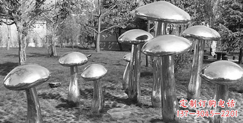 保定萌芽之美,蘑菇景观雕塑