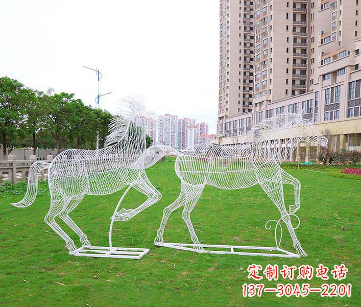 保定不锈钢马雕塑