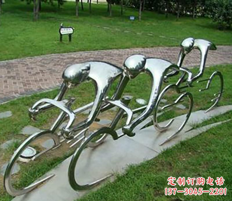 保定西安中领雕塑——骑行出美好,独自发现!
