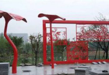 保定不锈钢龙凤雕塑