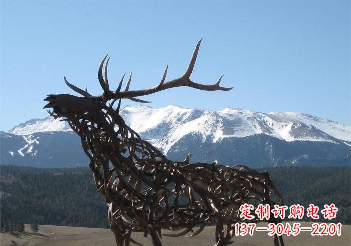 保定精美铜雕动物雕塑