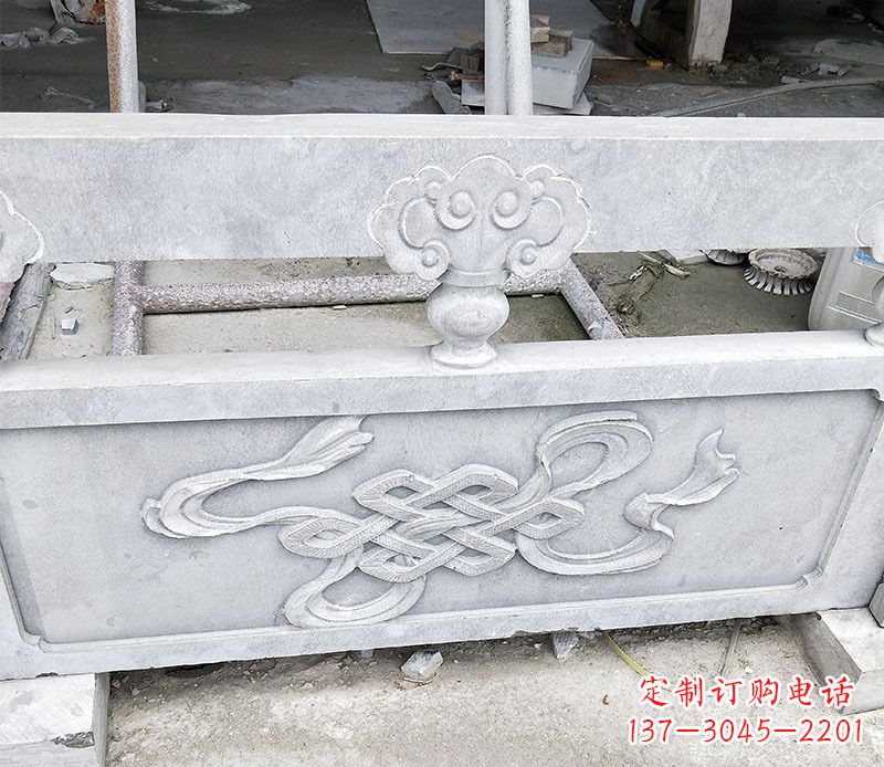 保定大理石栏板景观石雕