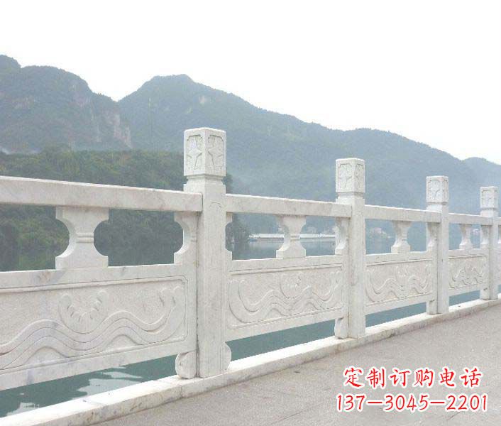保定高品质公园大理石栏板景观石雕