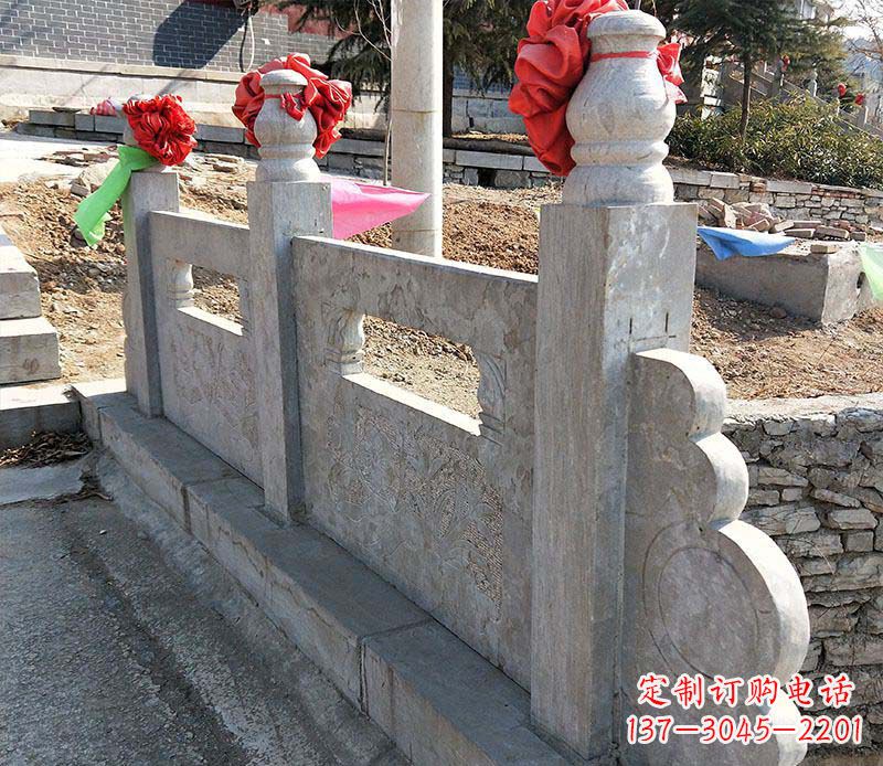 保定公园定制石栏板雕塑
