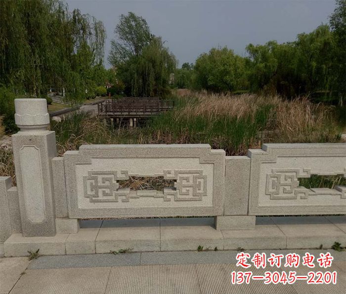 保定优雅大气的公园栏板雕塑