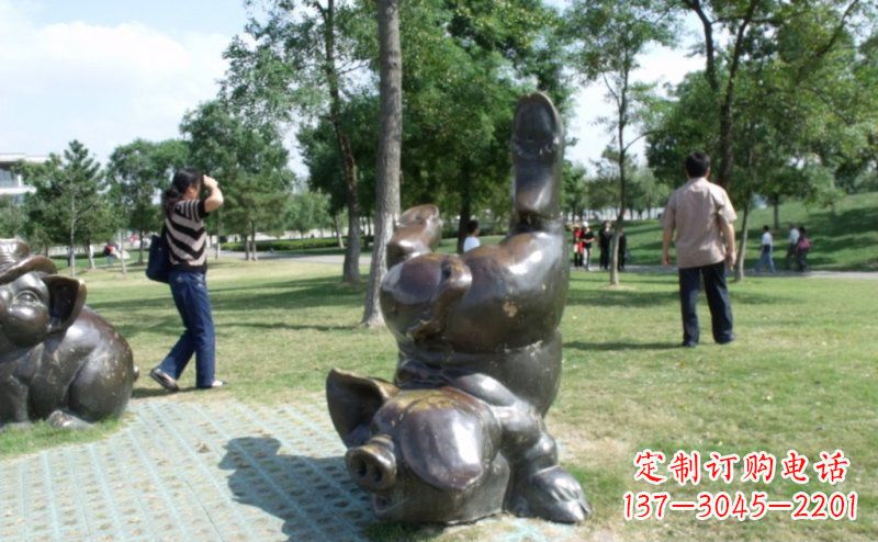 保定产品名称中领雕塑铜质动物雕塑