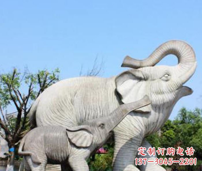 保定流动的大理石动物雕塑