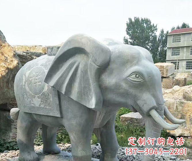保定精美大象雕塑,装点你的公园