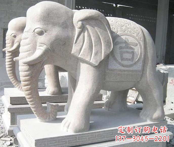 保定公园环境装饰——经典吉祥大象雕塑