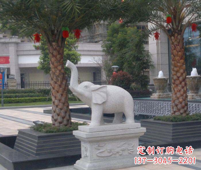 保定新潮小象雕塑
