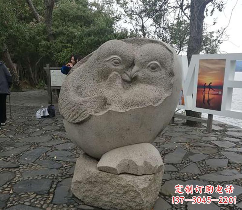 保定中领雕塑 | 鸳鸯石雕精美定制