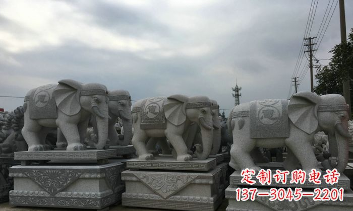 保定 杰出的大象雕塑