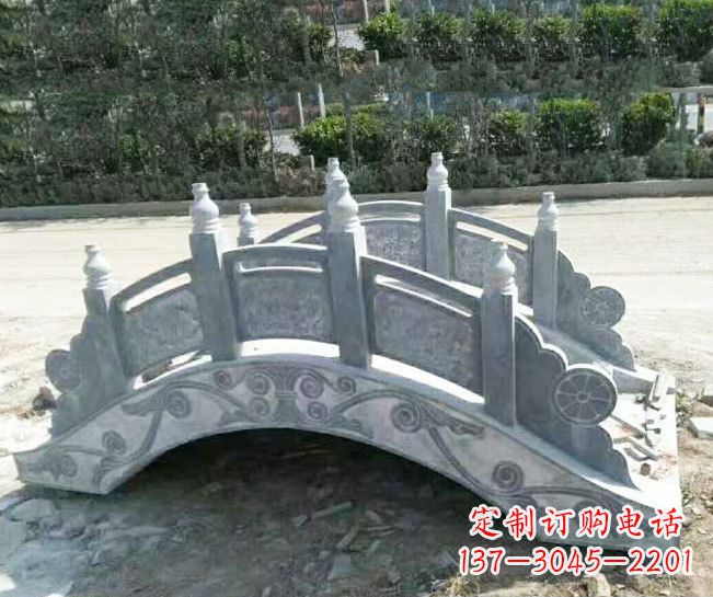 保定公园仿古石拱桥景观石雕