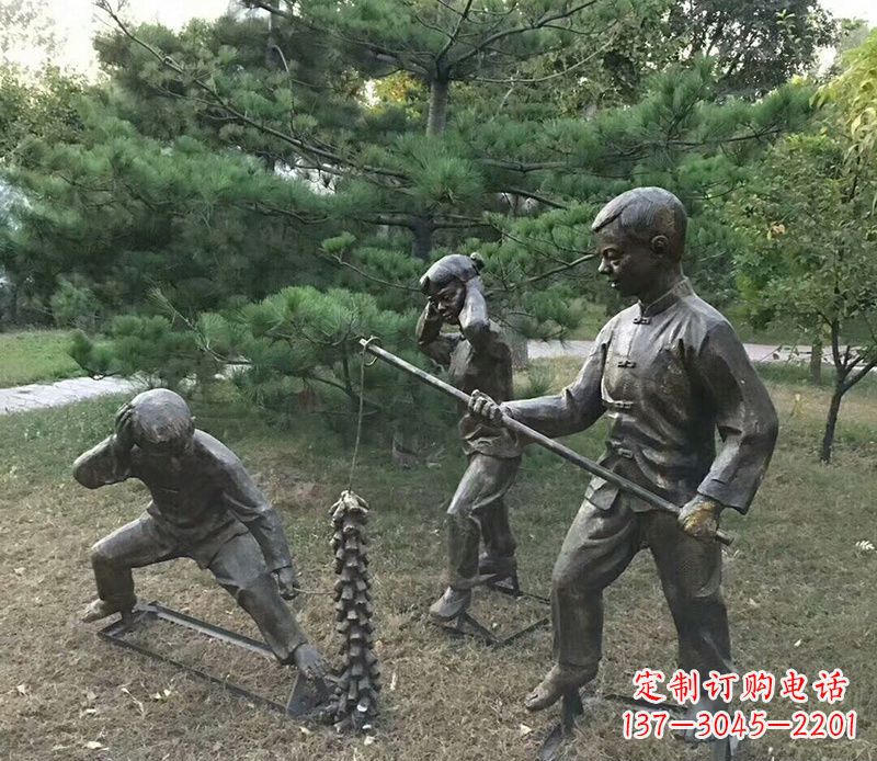 保定珍贵的童年回忆——儿童铜雕