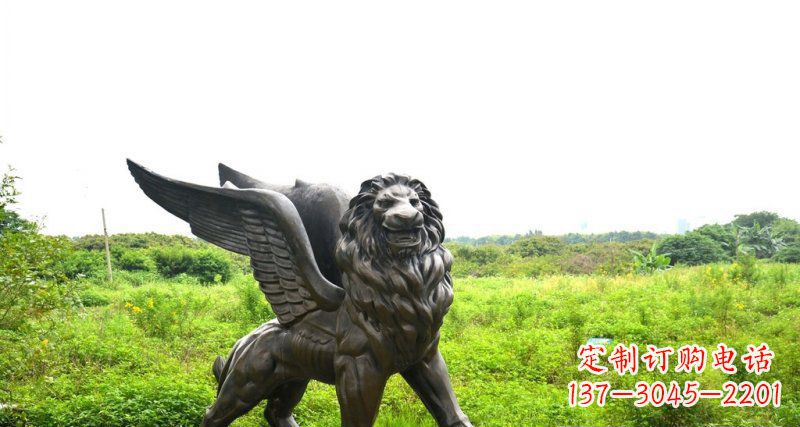 保定中领雕塑精美的动物铜雕