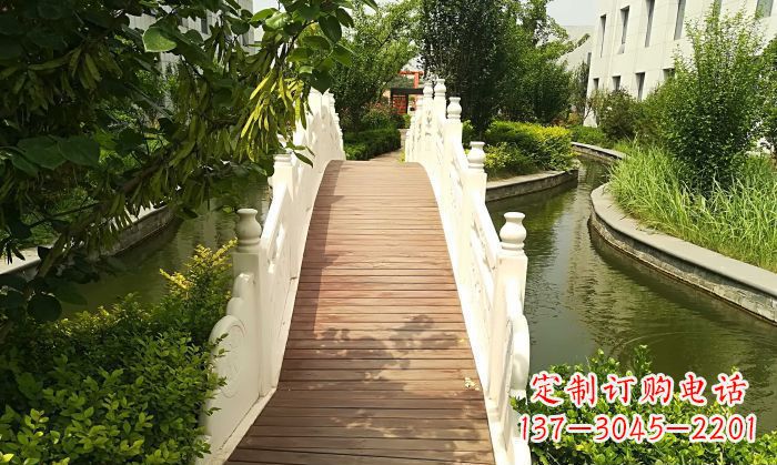 保定公园汉白玉石拱桥 (5)