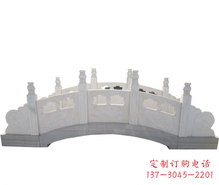 保定公园汉白玉石拱桥_1