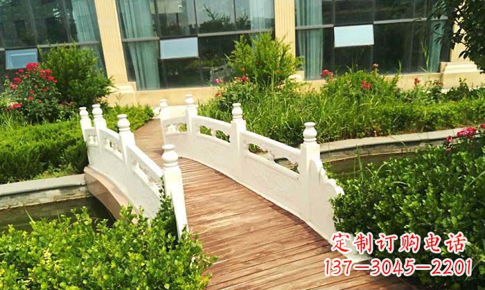 保定公园汉白玉石拱桥_2