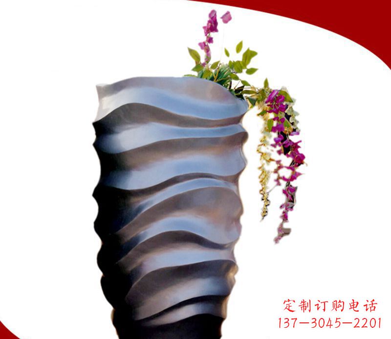 保定领雕塑花盆景观雕塑