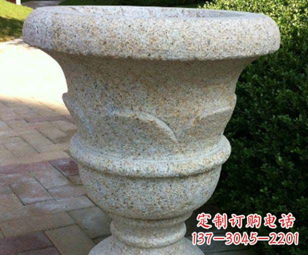保定大理石花盆石雕，为您的景观添色彩