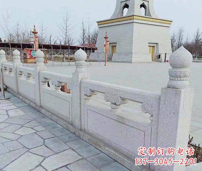 保定精美大理石栏板石雕