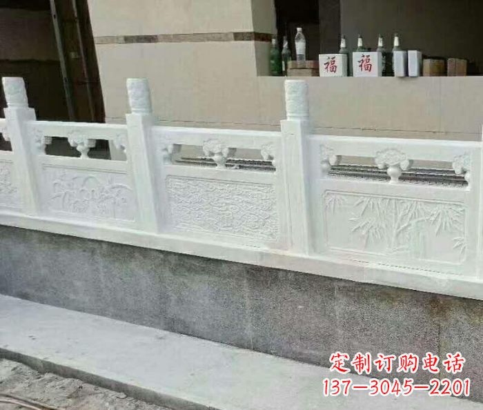 保定艺术大理石栏板石雕