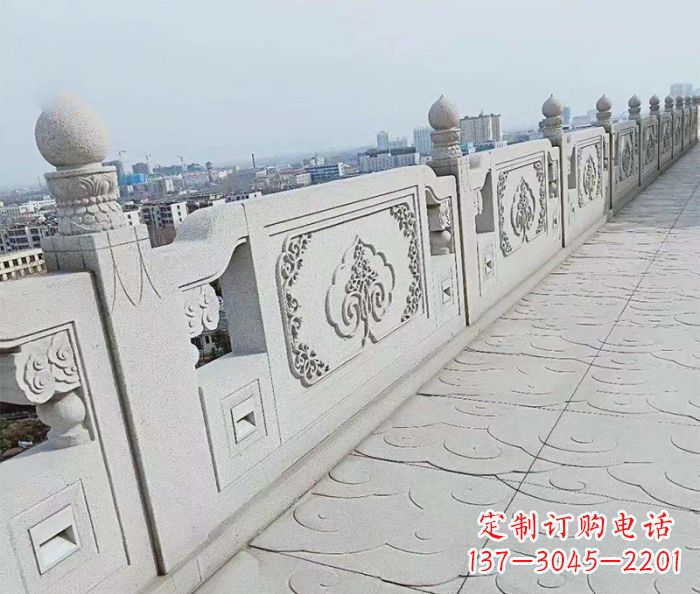 保定精美大理石栏板雕塑