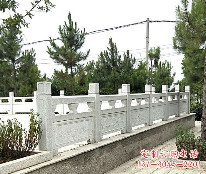 保定大理石栏板石雕,构筑公园景观