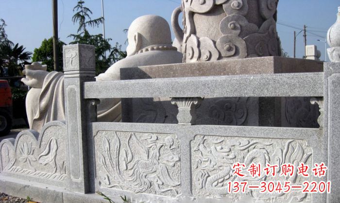 保定公园景观大理石栏板石雕